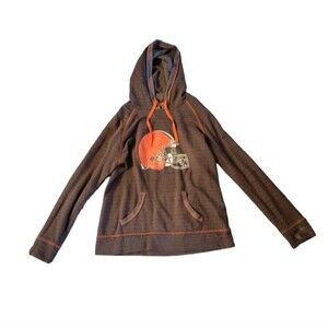 NFL Team Apparel Women's Cleveland Browns Hoodie Sweatshirt Size Medium